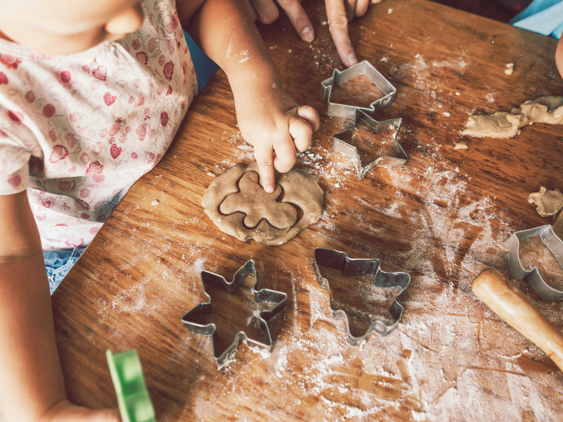 niños galletas