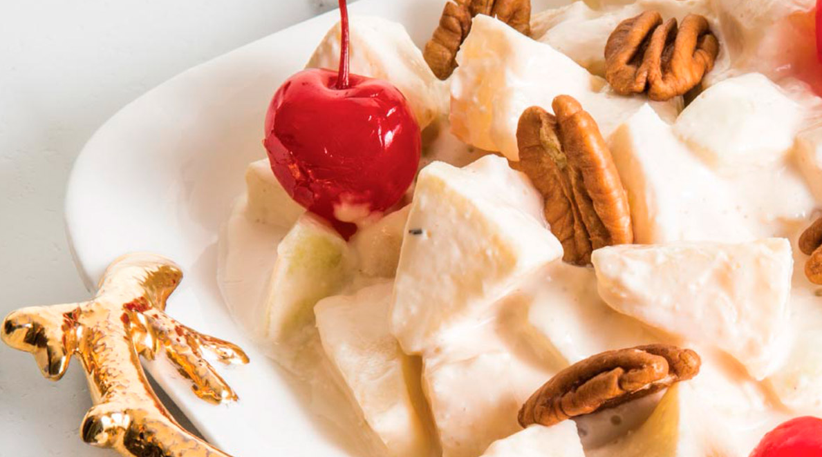 Ensalada Navideña de Manzana y Nuez - Mujer Informa