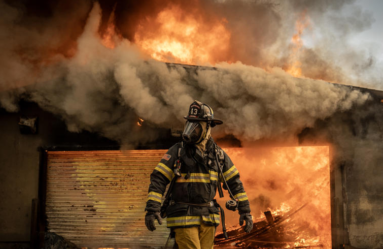 incendio en los angeles