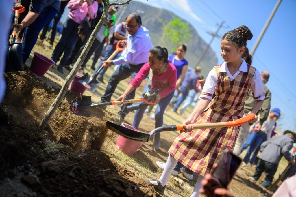 reforestación escobedo Nuevo león