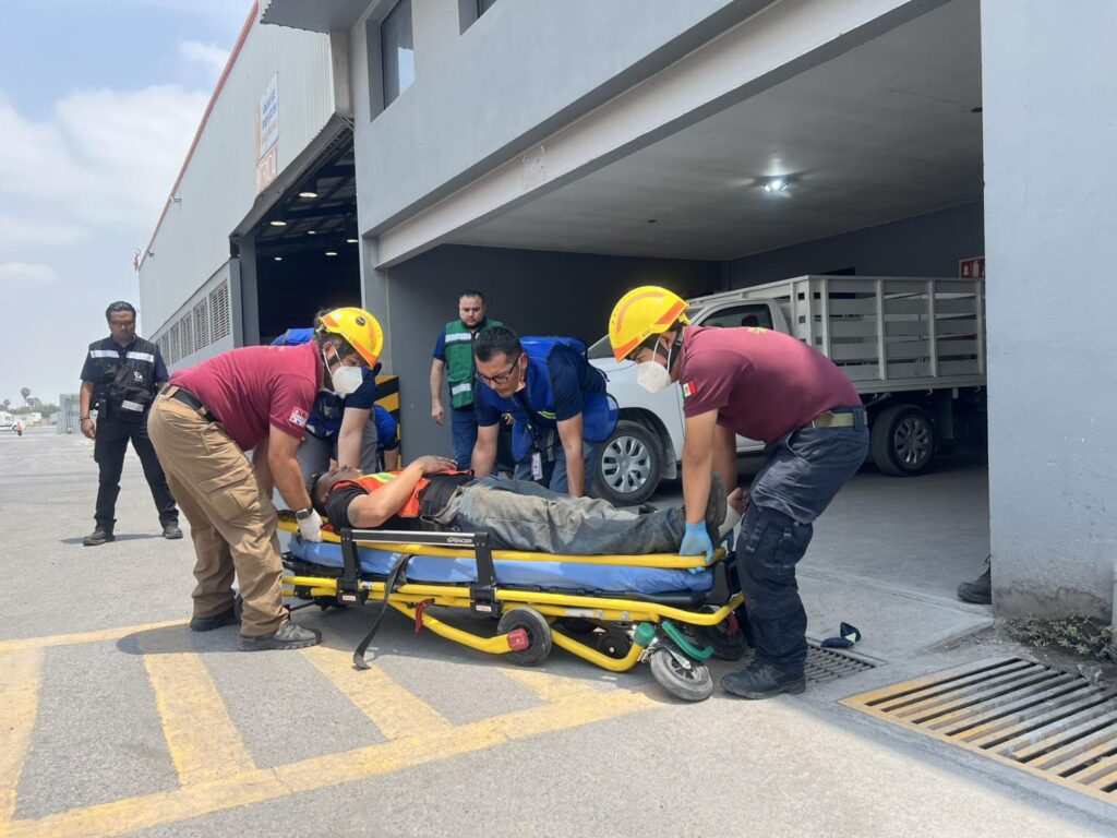 simulacro escobedo nuevo leon